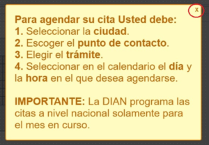 Cómo solicitar una cita en la DIAN 1