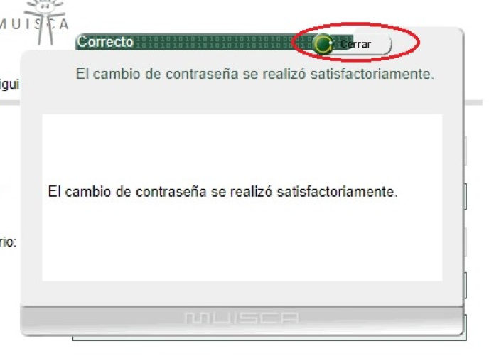 Cómo cerrar la notificación
