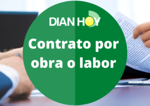 contrato por obra o labor