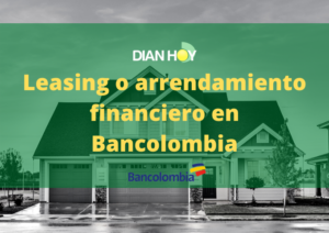 leasing en bancolombia
