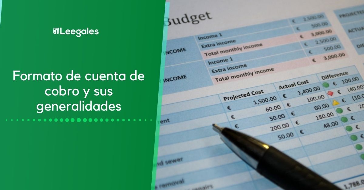 cuenta de cobro formato