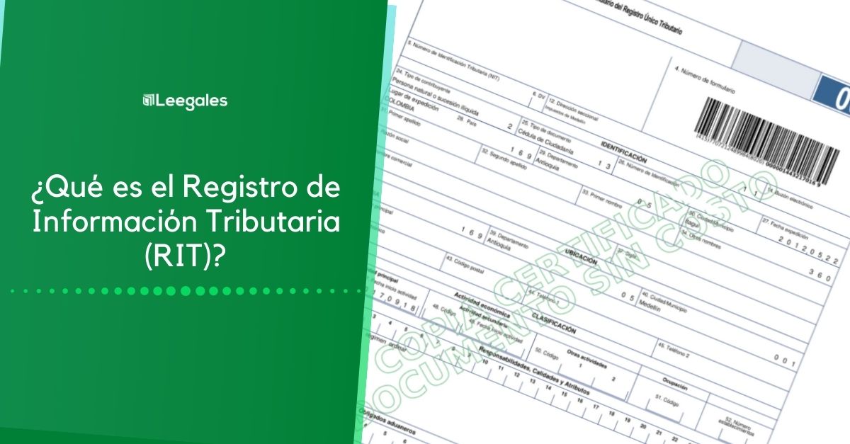 rit registro de información tributaria