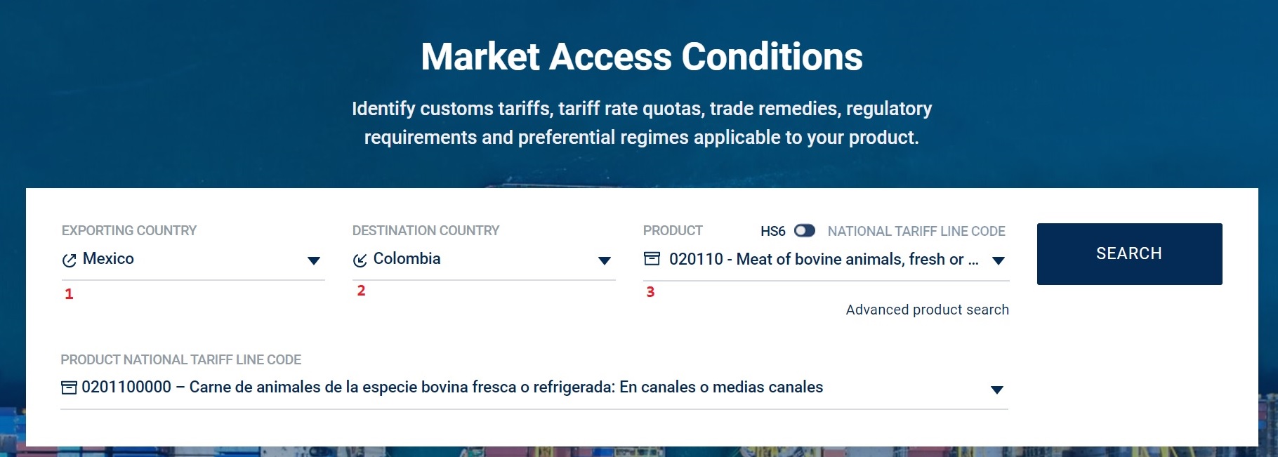 consultar tarifa aranceles