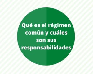 regimen comun