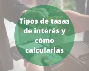tasas de interés