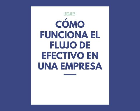 ¿Qué es el flujo de efectivo? 1