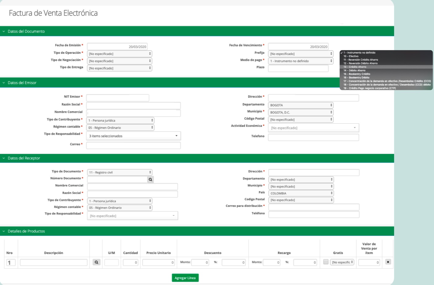 generar factura electronica de manera gratuita