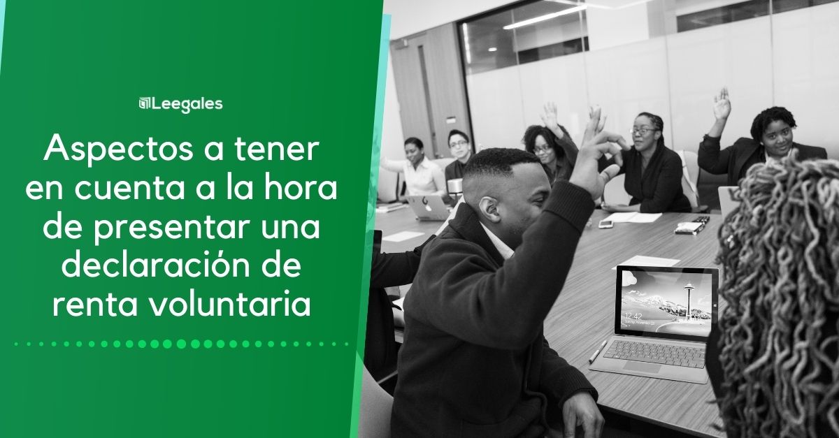 Presentación de la declaración de renta sin pago 1