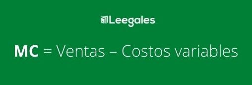 fórmula margen de contribución