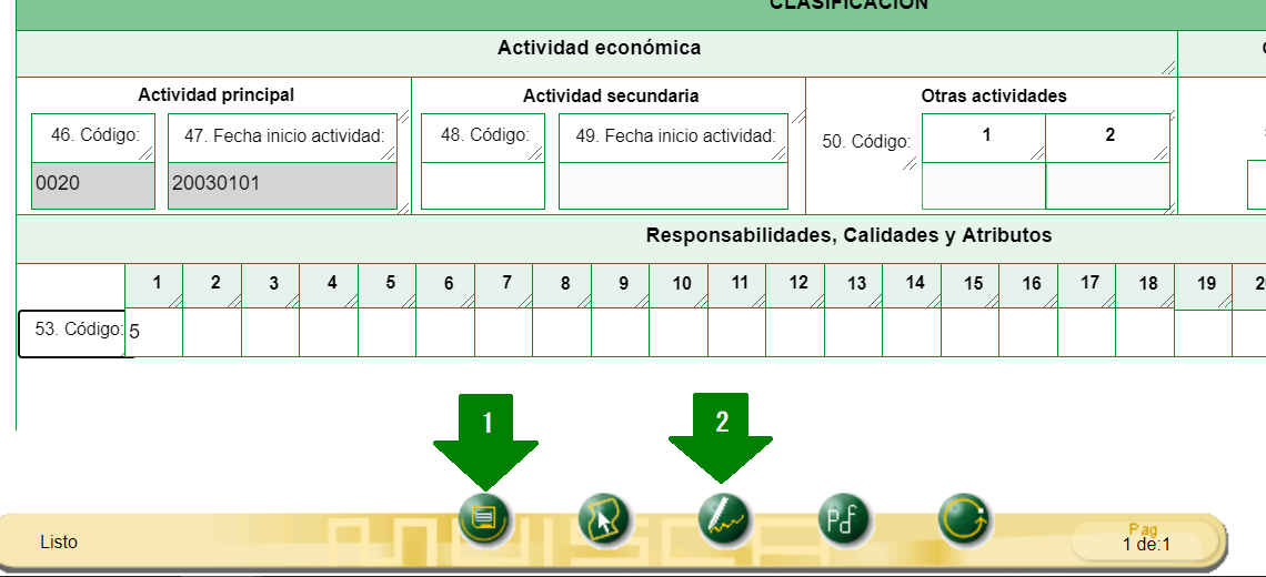 actualizar actividad económica rut