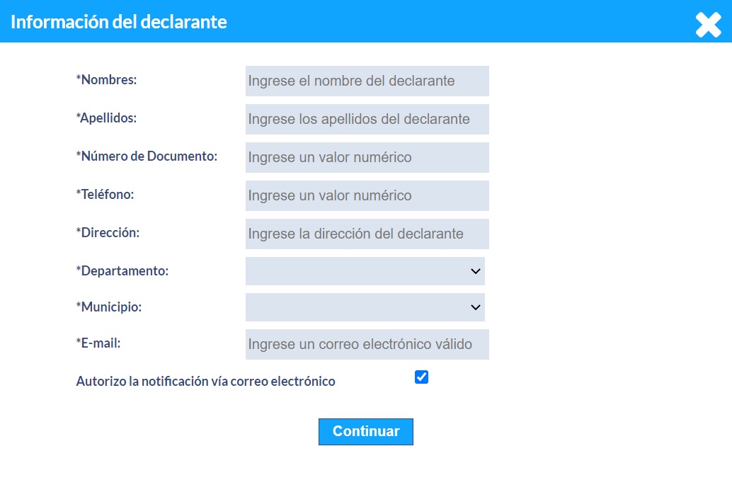 impuesto de vehicular de caldas