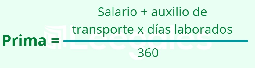 fórmula prima de servicios