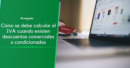 Tratamiento del IVA en los descuentos