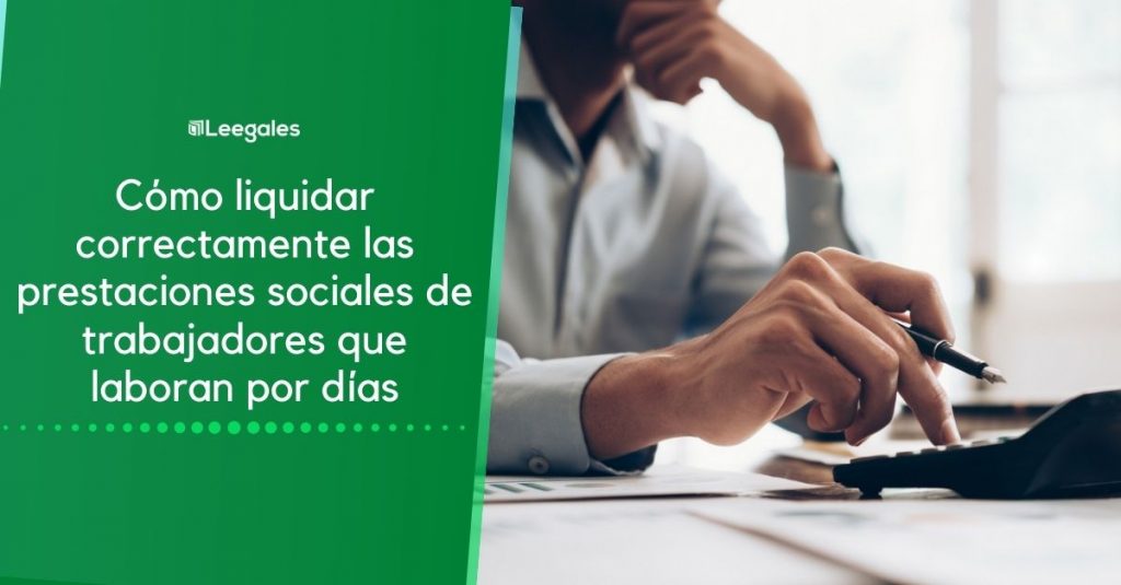 prestaciones por días