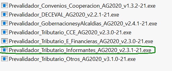 instalar prevalidadores tributarios