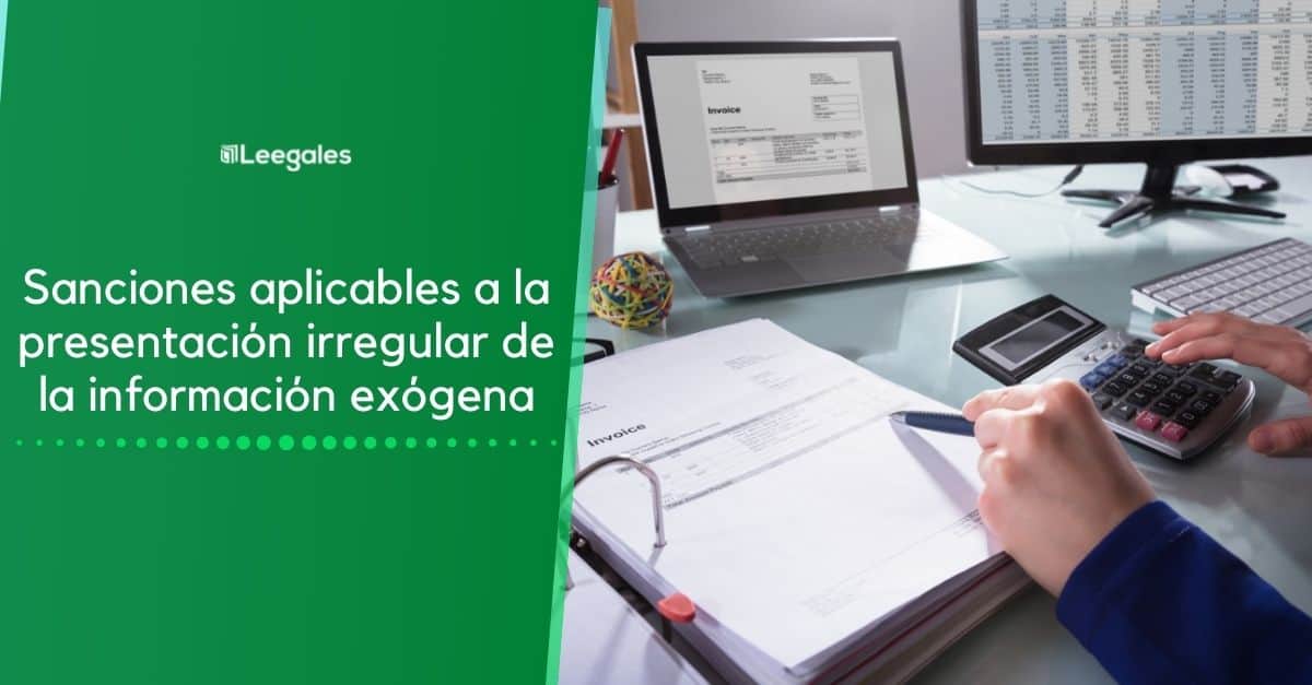 sanciones información exógena