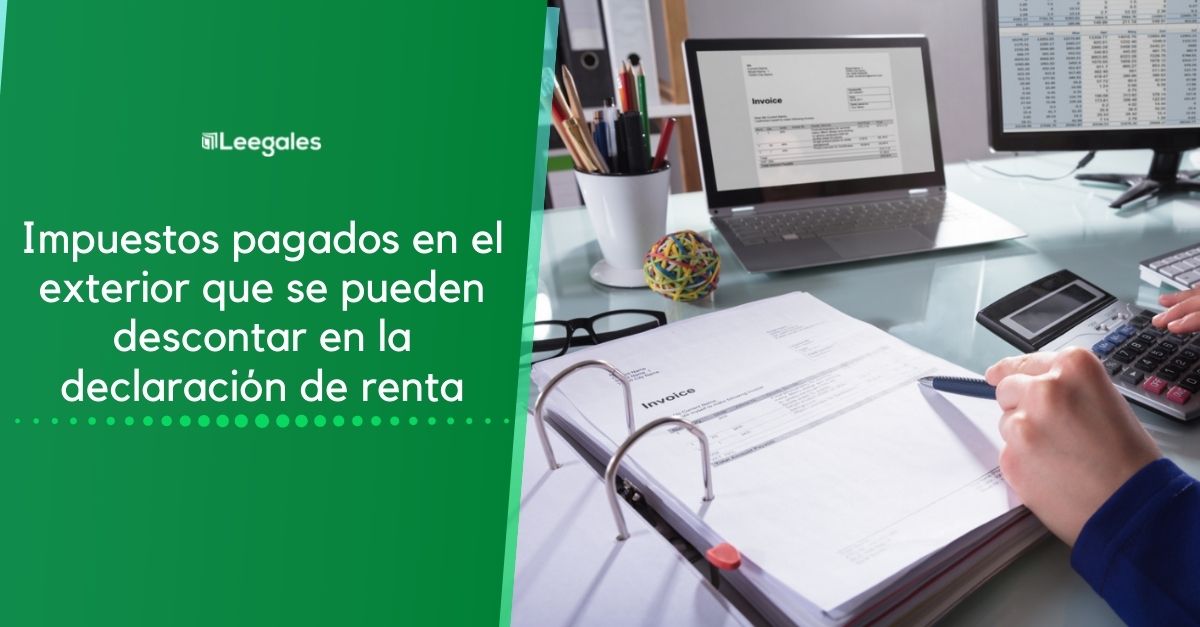 impuestos pagados en el exterior