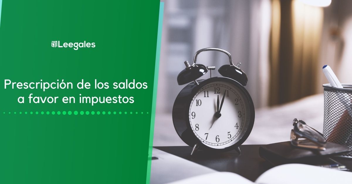 Término de prescripción de los impuestos 1