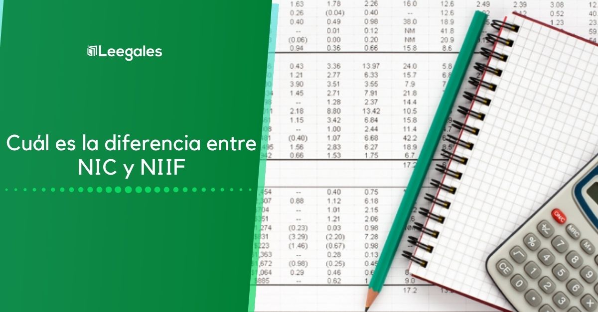 diferencia entre NIC y NIIF