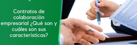 Contratos de colaboración empresarial