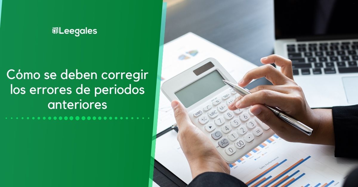 Corrección de errores de periodos anteriores