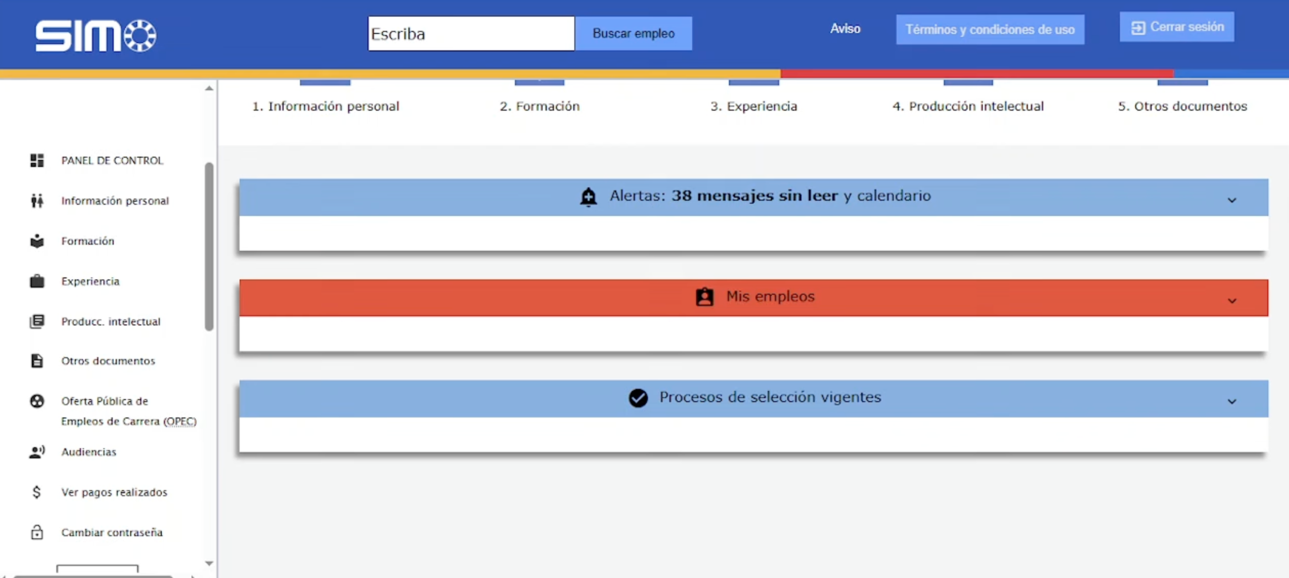SIMO: Cómo registrarse y aplicar a una vacante de empleo 2